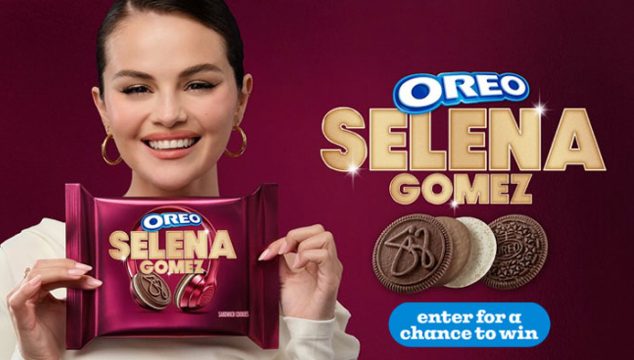 Enter the OREO Selena Gomez Sweepstakes for a chance to win exclusive prizes like a limited edition OREO x Selena Gomez Record Player, $100 Rare Beauty e-gift card, and signed CD Beauty Box Set. Want to hit play on Selena's exclusive new remix? You'll have to get your hands on the hard-to-find Signature OREO Cookie.