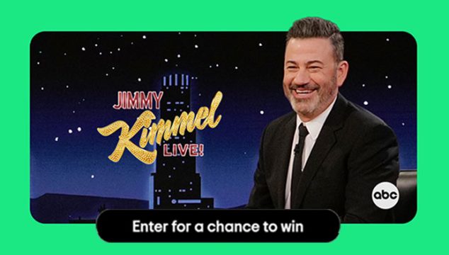 Hulu Perks: Jimmy Kimmel Live Sweepstake
