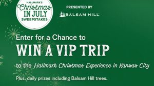 Hallmark Channel’s Christmas in July Sweepstakes (Daily Prizes)