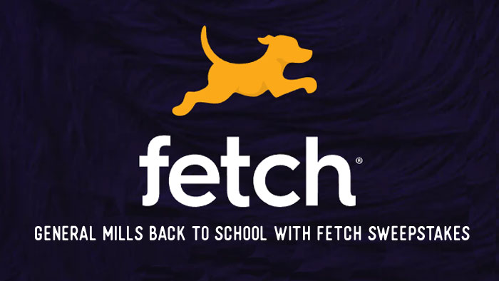 Enter the General Mills Back to School Sweepstakes for your chance to win 200,000 Fetch points which can redeem them for a variety of rewards, including gift cards, sweepstakes entries, and charitable donations.