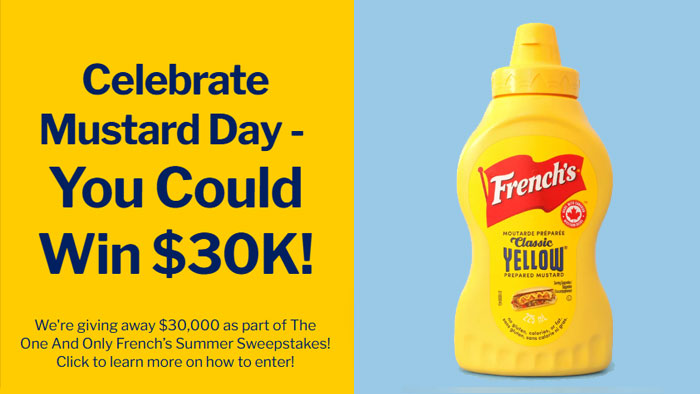 McCormick's One & Only French’s Summer Sweepstakes