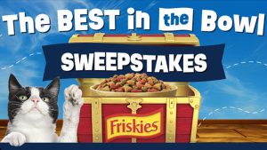 Nestle’ Purina Friskies Best in the Bowl Instant Win Game (2,816 Prizes)
