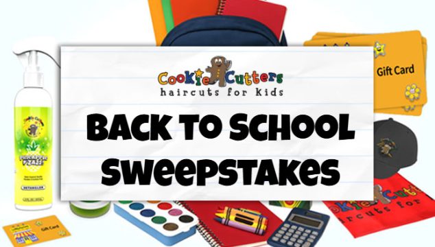Cookie Cutters Haircuts for Kids Back to School Sweepstakes