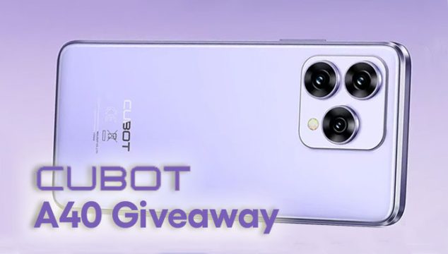CUBOT A40 Smart Phone Giveaway - 5 Winners