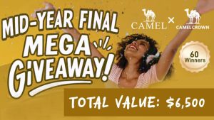 Camel Outdoors Final Mid-Year MEGA Giveaway (60 Winners)