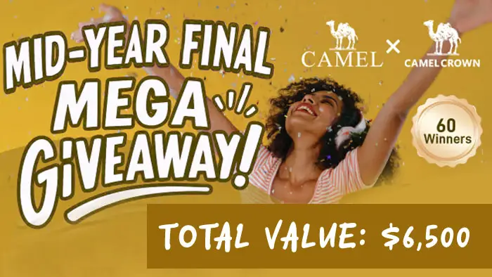 Camel Outdoors Final Mid-Year MEGA Giveaway (60 Winners)