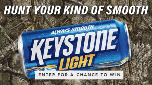Keystone Light Fall Hunt Blue Can Instant Win Game & Sweepstakes