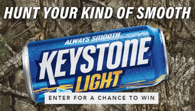 Keystone Light Fall Hunt Blue Can Instant Win Game & Sweepstakes