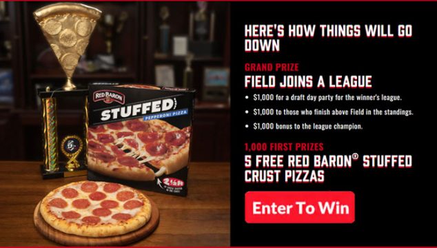 Red Baron Pizza Take the Field Sweepstakes (1,001 Winners)