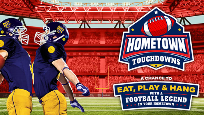 Mondelēz Hometown Touchdowns Sweepstakes - Over 10,000 Prizes!