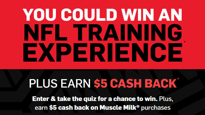 Muscle Milk x NFL Muscle Takes More Trip Sweepstakes