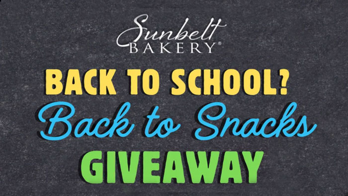 The Sunbelt Bakery Back to Snacks Giveaway