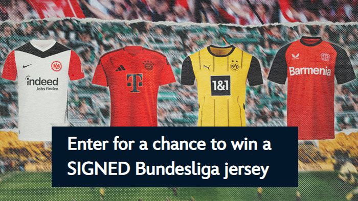 Disney+ Perks: Signed Bundesliga Jerseys Flash Sweepstakes