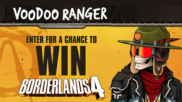 Voodoo Ranger Borderlands Instant Win Game (1,000 Winners)