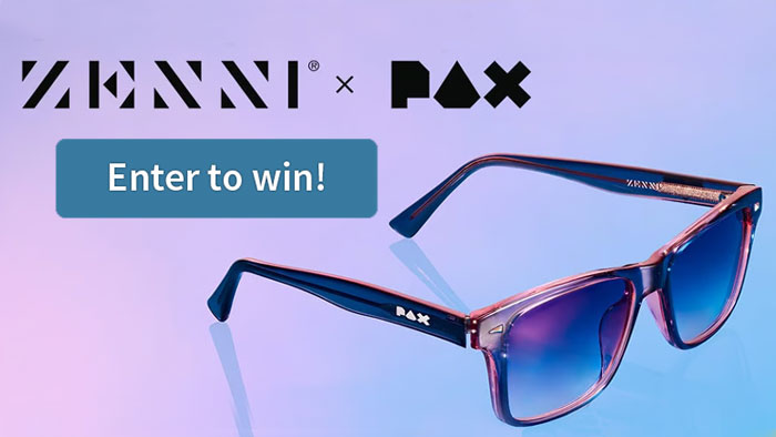 Zenni x PAX West Eyewear Sweepstakes