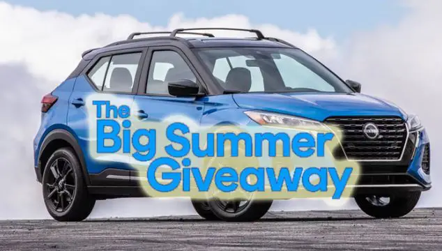 CarGurus Big Summer Win a Nissan Kicks SR Giveaway