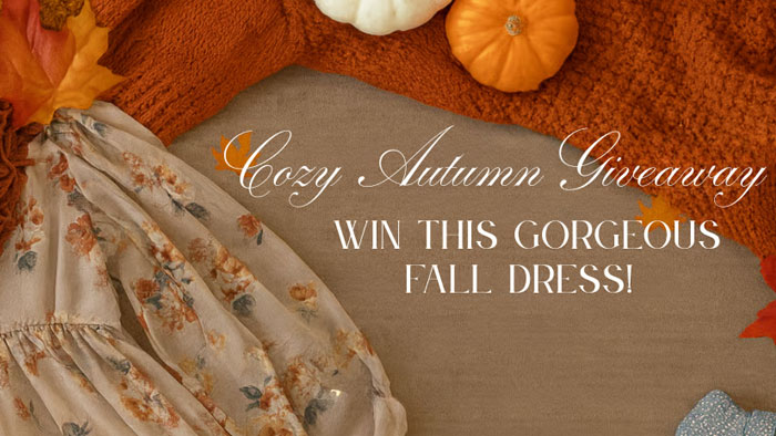 Trendy Merch Giveaway: Win the Perfect Autumn Dress!