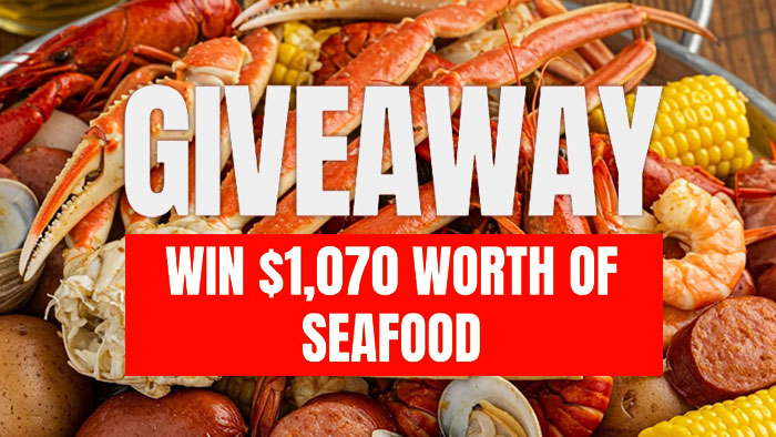 Alaskan Seafood Guys $1,070 Football Watch Party Giveaway