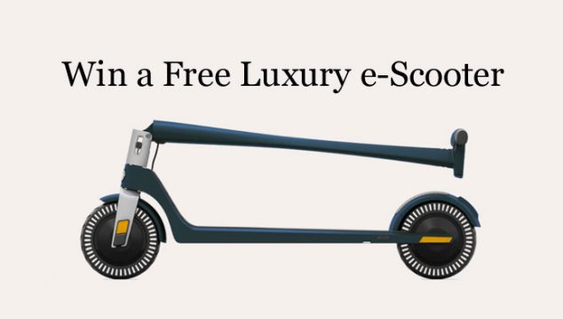 Win a $1,500 Unagi e-Scooter!