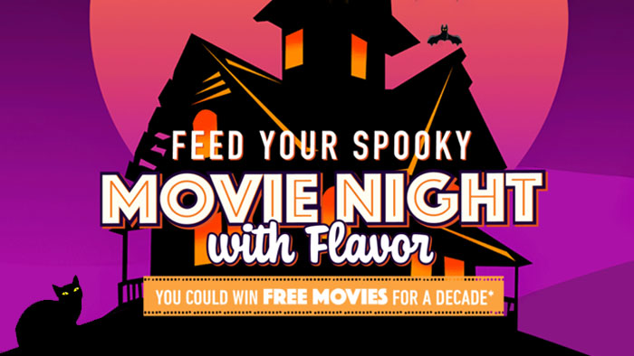 Classic Crush Halloween Movie Tickets for Life Sweepstakes