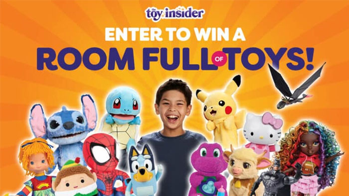 Toy Insider’s Holiday Room Full of Toys Sweepstakes
