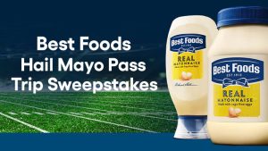 Best Foods Hail Mayo Pass San Francisco Trip Sweepstakes