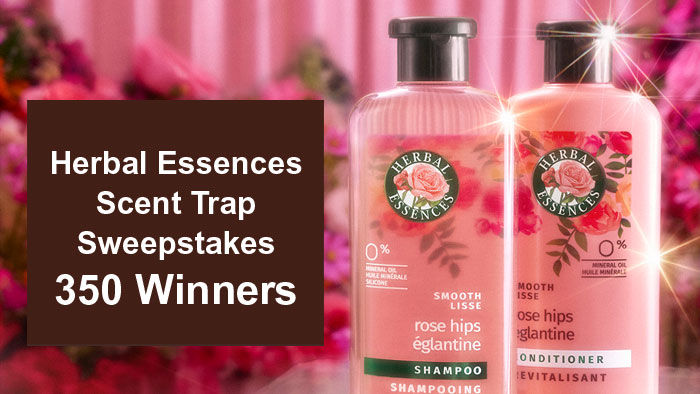 Herbal Essences Scent Trap Sweepstakes (350 Prizes)