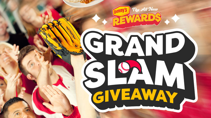 Denny’s Rewards FREE Grand Slam Giveaway