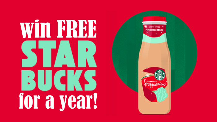Starbucks Uncap, Scan, & Win Game (140,504 Prizes)