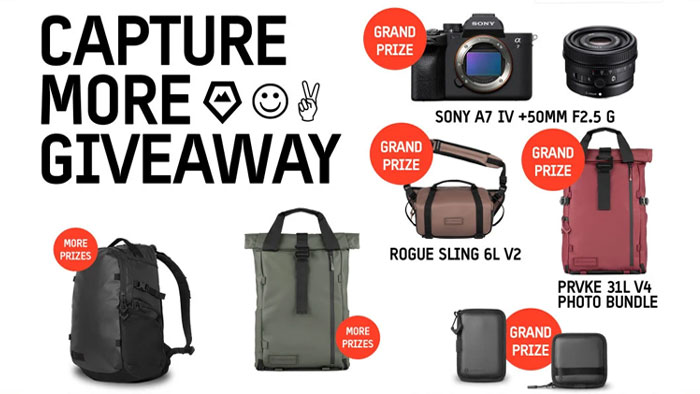 WANDRD Capture More Giveaway (16 Prizes)