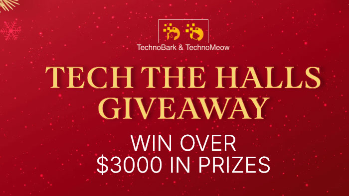 TechnoBark & TechnoMeow Tech the Halls $3,000 Giveaway