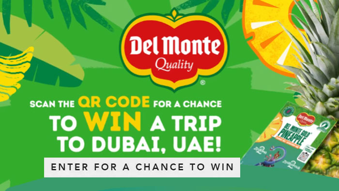 Fresh Del Monte Zootopia 2 Win a Family Trip to Dubai
