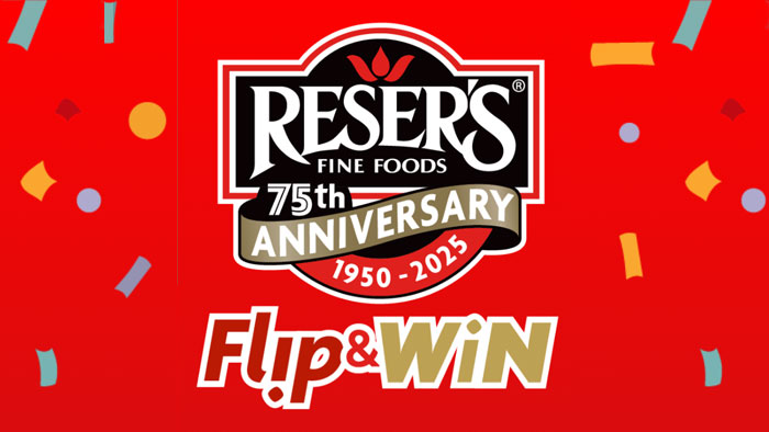 Reser's Flip & Win Instant Win Sweepstakes (69 Prizes)