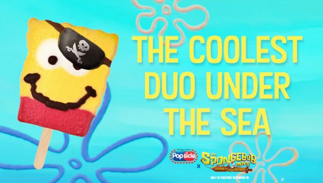 Popsicle x SpongeBob SquarePants Giveaway (51 Winners)