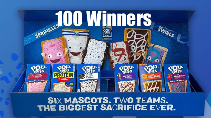 Pop-Tarts Limited-Edition Team Sprinkles vs Team Swirls Tailgate Pack Giveaway (100 Winners)