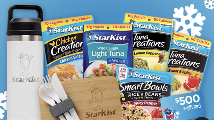 StarKist Hack the Holidays Sweepstakes (Five $500 Winners) #StarKistSweepstakes