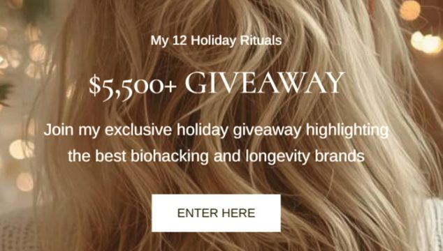 Biohacking Brittany $5,500 Worldwide Wellness Giveaway
