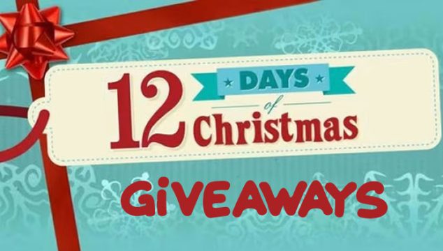 12 Days of Giveaways for Christmas and the Holidays