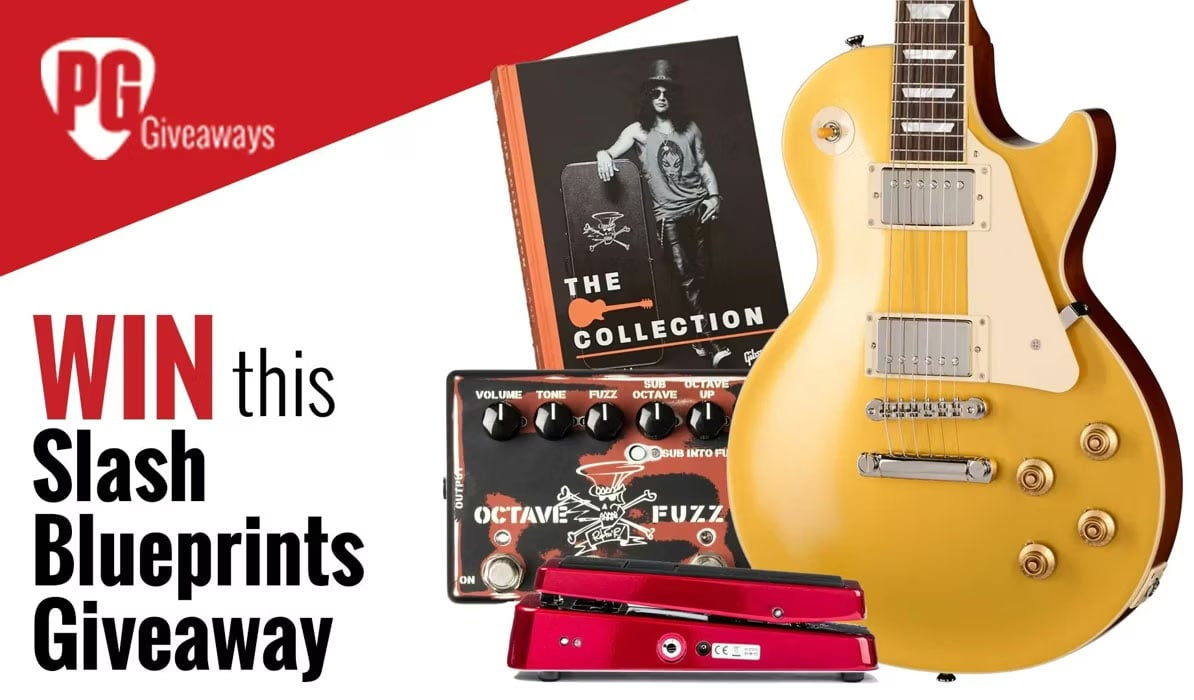 Slash Blueprints Epiphone Les Paul Goldtop Guitar Giveaway