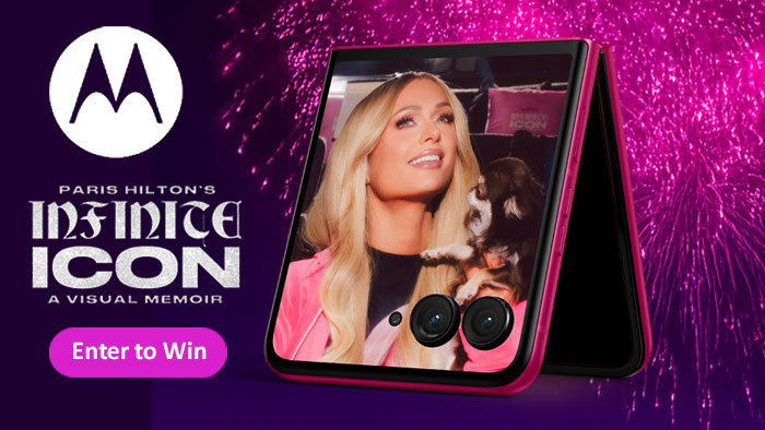 Motorola x Paris Hilton Infinite Icon Documentary Premiere Sweepstakes