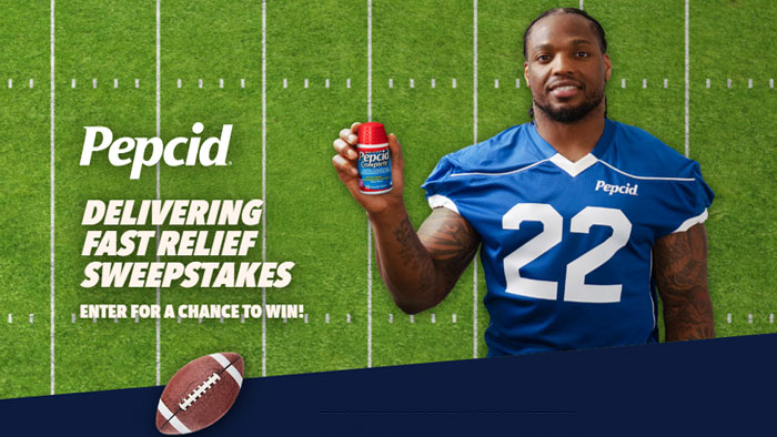 Pepcid Delivering Fast Relief Derrick Henry Meet and Greet Sweepstakes