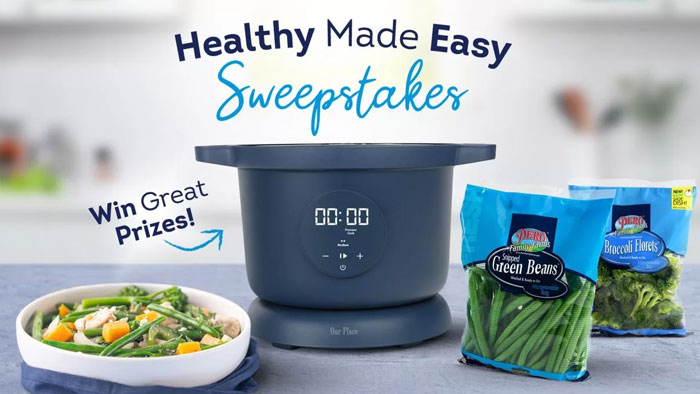 Pero Family Farms Healthy Made Easy Sweepstakes (Weekly Winners)