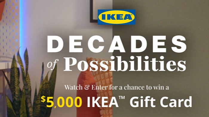HGTV Decades of Possibilities Sweepstakes