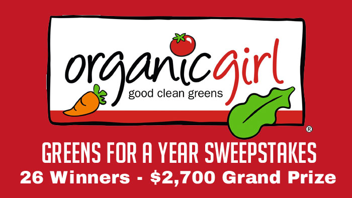 Enter the organicgirl Free OG Sweepstakes for your chance to win fresh, feel-good prizes centered around travel and healthy eating.