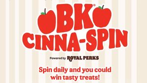 Burger King Cinna-Spin Instant Win Game (Daily Food Prizes)