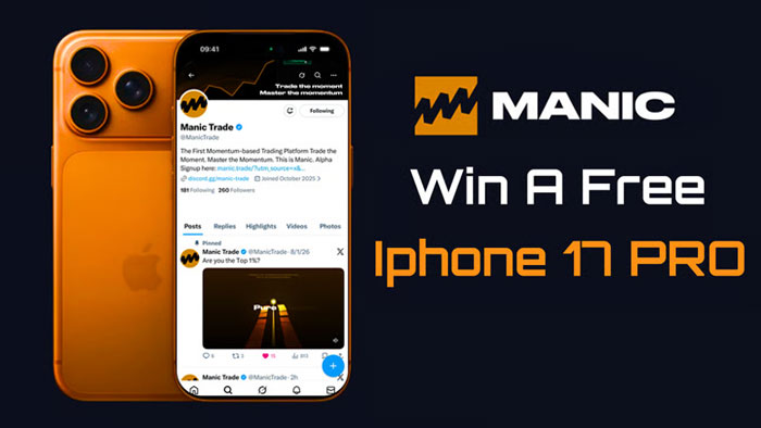 ManicTrade iPhone 17 Pro Giveaway