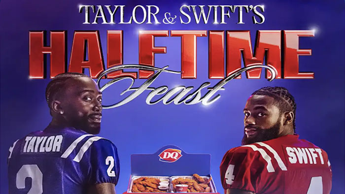 Dairy Queen Taylor & Swift “The Halftime Feast” Sweepstakes (60 Winners)