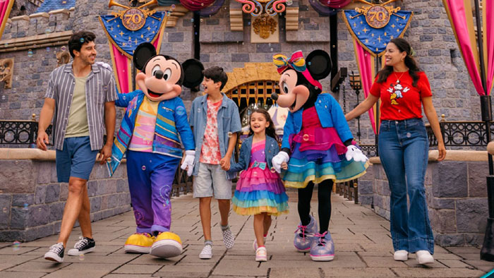 Enter for your chance to win a vacation package for up to four persons for two nights and three days at Disneyland Resort which includes up to four 3-day Disneyland Resort tickets with Park Hopper option