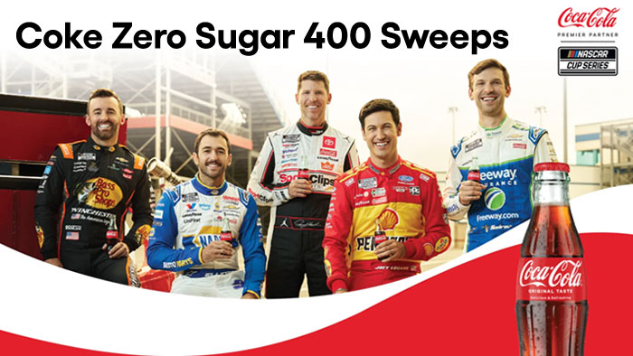 Coke Zero Sugar 400 Flyaway Sweepstakes