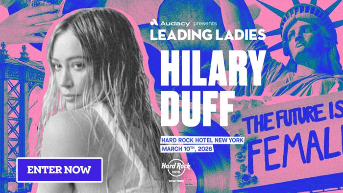 Audacy Hilary Duff Flyaway Sweepstakes